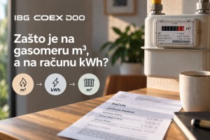 Zašto je na gasomeru m3 a na računu kWh Kako se obračunava potrošnja gasa