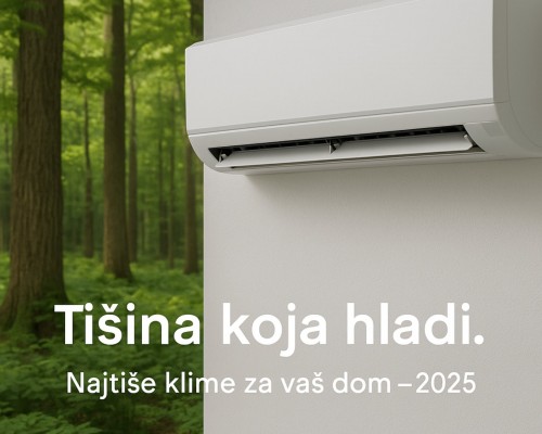Koja je najtiša klima u Srbiji? Poređenje Bosch, Samsung, Gree i Midea modela (2025) Koja je najtiša klima u Srbiji? Poređenje Bosch, Samsung, Gree i Midea modela (2025)