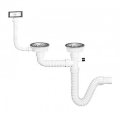 FLEX SIFON - SUDOP. 2/2+ PRELIV (fi 90/114)