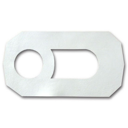 PODNA GUMA bela ZA WC SOLJU (bela velika)